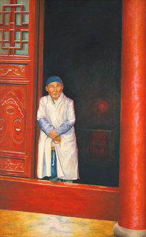 Asian Odyssey painting by Sandy Stevenson