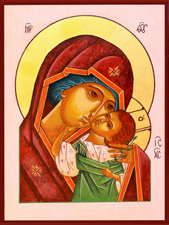 Religious Icon by Sandy Stevenson